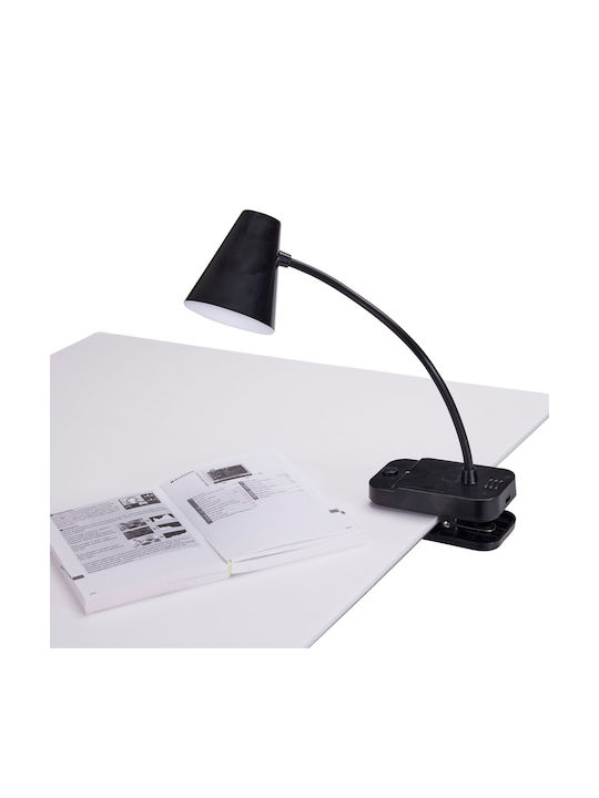 LED Office Lamp with Flexible Arm and Clip in B...