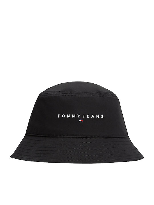 Tommy Hilfiger Текстилна Мъжка Шапка Тип Кофа Черна