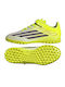 F50 Club TF Kinder Fußballschuhe und Stollenschuhe mit Rasen Gelbe