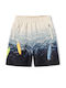 Kids Fabric Blue Shorts/Bermuda Amil-1S26H205-98729872-Printed