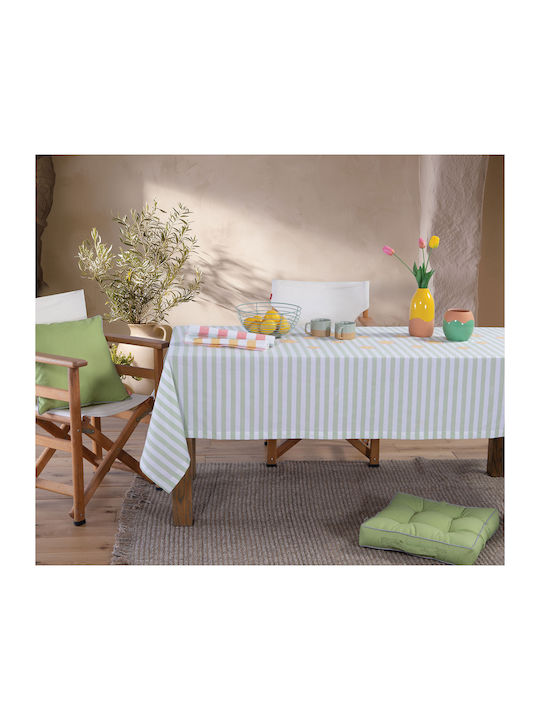 Nef-Nef Homeware Nef-Nef Homeware Baumwoll Tischdecke Fleckabweisend Lemonade Lemonade 140x140cm