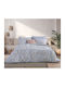 Nef-Nef Homeware Dreamel Super-Double Bed Sheet Set with 2 Pillowcases and Rubber Hugger 170x270+35cm 3 Pieces
