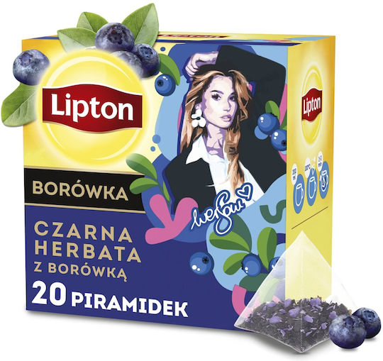 Black Tea Blueberry Lipton 20 Pyramids Special Edition