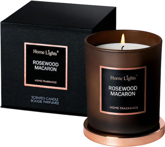 Lumânare Parfumată Home Lights Rosewood și Macaron 215 G Unisex Lumânare Parfumată Home Lights Rosewood și Macaron 215 G Unisex