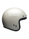 Bell Custom 500 Gloss White Motorcycle Helmet Jet ECE 22.06