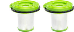 Greenworks Hepa Vacuum Cleaner Filters 2 Pieces Greenworks Hepa Vacuum Cleaner Filters 2 Pieces