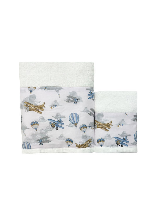 Bunny Bebe Set Babyhandtücher 2 Stück Planes Pl...