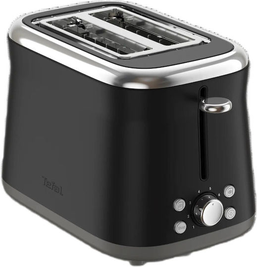 Tefal Collection Retro Toaster 2 Slots 850W Black