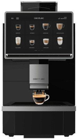 Cecotec Cremmaet Automatic Espresso Machine 2900W 15bar Pressure for Cappuccino with Grinder Black