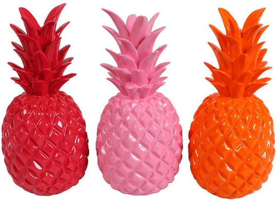 Ananas Keram.Neon 3Stücke 13,5x28,5cm Ananas Keram.Neon 3Stücke 13,5x28,5cm