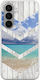 Hölzernes Strand Samsung Galaxy S26+ 5g Flexible Tpu Transparente Silikon