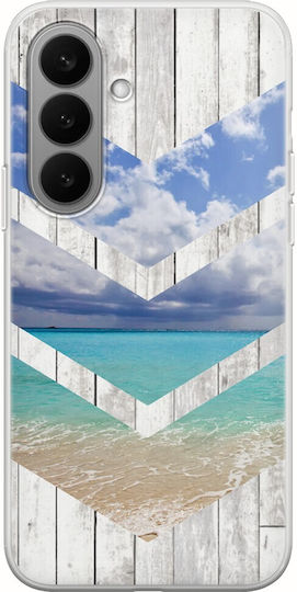 Hölzernes Strand Samsung Galaxy S26+ 5g Flexible Tpu Transparente Silikon