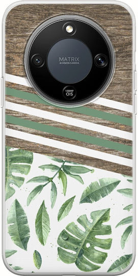 Leaves Honor Magic8 Lite 5g Flexible Tpu Διάφανη Σιλικόνη