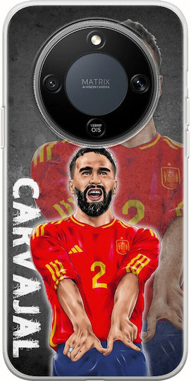 Euro 2024 Dani Carvajal Honor Magic8 Lite 5g Flexible Tpu Διάφανη Σιλικόνη