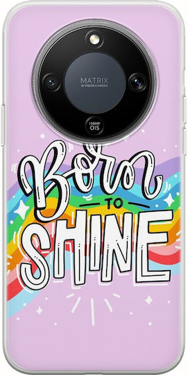 Born To Shine Honor Magic8 Lite 5g Flexible Tpu Διάφανη Σιλικόνη