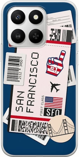 Ticket To San Francisco Honor 400 Smart 5g Flexible Tpu Διάφανη Σιλικόνη