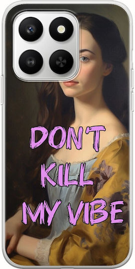Vintage Lady Dont Kill My Vibe Honor 400 Smart 5g Flexible TPU Transparent Silicone