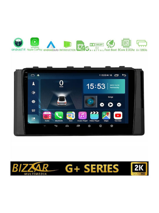 Bizzar Car Audio System for Subaru BRZ Bluetooth USB WiFi GPS Apple CarPlay Android Auto with 9" Touch Screen