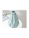 Vază Decorativă Din Plastic Verde 14x14xÎnălțime 20cm