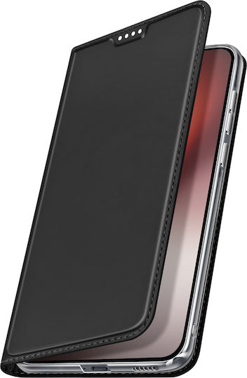 Dux Ducis Flip Case Honor Magic 8 Lite Card Holder Skin Pro Series Black