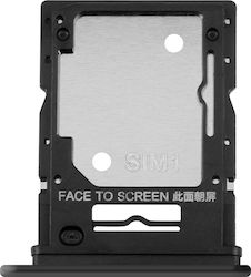 Clappio Sim Tray Kompatibel Redmi Note 14 5G Hybrid Nano Sim Micro SD Slot Schwarz Clappio Sim Tray Kompatibel Redmi Note 14 5G Hybrid Nano Sim Micro SD Slot Schwarz