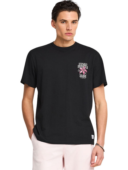 Funky Buddha T-shirt Μαύρο