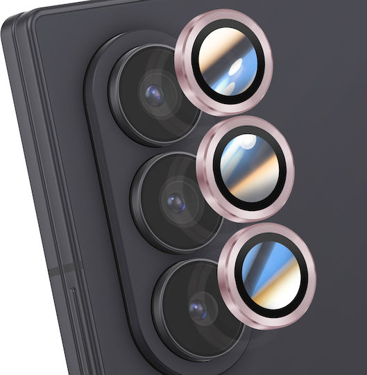 Enkay Protecție Lentilă Cameră Galaxy Z Fold 7 Triplu Lentilă Roz