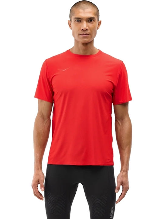 HOKA Airolite Athletic T-shirt Red