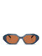 Tory Burch Unisex Γυαλιά Ηλίου με Μπλε Σκελετό TY7234U-207373