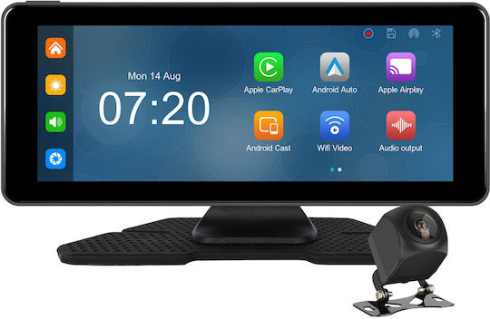 Avizar 6.86" Touchscreen Carplay Android Auto Rear View Camera Black