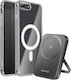 Swissten Magsafe Iphone 8 Plus Pack Dual-material Case 5000 Mah Power Bank Transparent