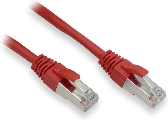 Lynx U/UTP Cat.5e (Gigabit) Мрежов Кабел Ethernet 20м Червен