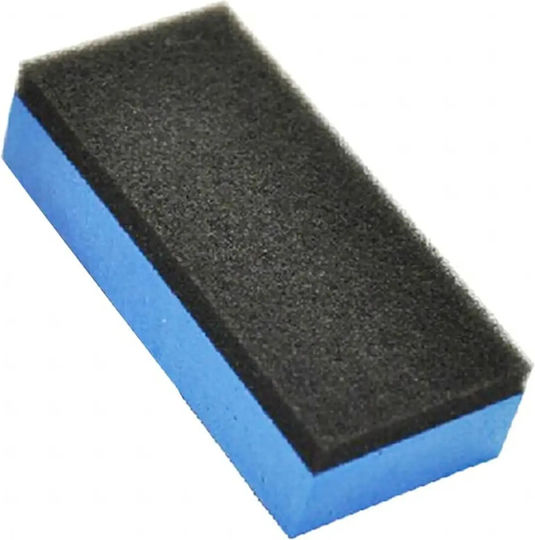 Aplicator Ceară Lustruire Protecție Ceramică Zola Burete Detailing 6.7 × 2.7 × 1.2 Cm Albastru Negru