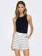 Women's Sleeveless Blouse Dark Blue