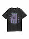 Women's T-shirt Charcoal/Acid Wash