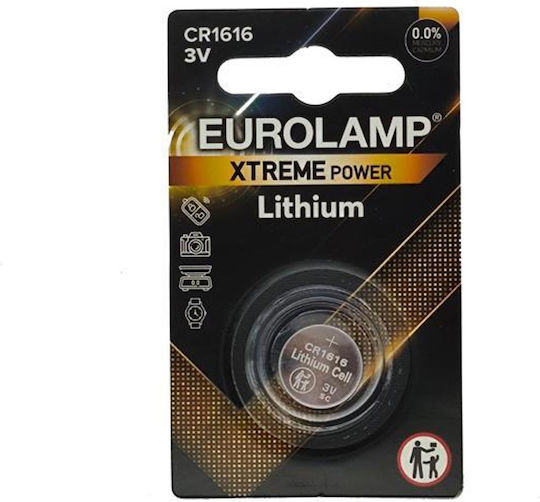 422029 Watch Lithium Battery CR1616 3V 1pc