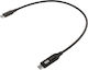 Ubiquiti USB 2.0 Cable USB-C Male - USB-C 100W PD Black 0.3m UACC-Cable-USB-100W-0.3M-BK