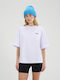Damen Sport T-Shirt Weiß