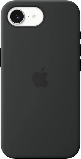 Apple Silicone Case with MagSafe Back Cover Σιλικόνης Μαύρο (iPhone 17e / 16e)