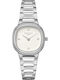 Rosefield Womens Watch Battery with Silver Metal Bracelet