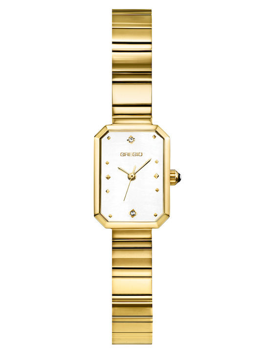 Gregio Womens Watch Battery with Gold Metal Bracelet