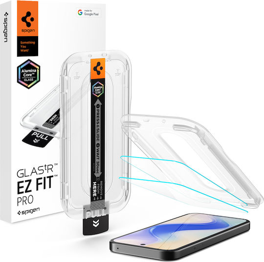 Spigen Glass Tr Ez Fit Pro Tempered Glass 2τμχ (Google Pixel 10a) AGL11364