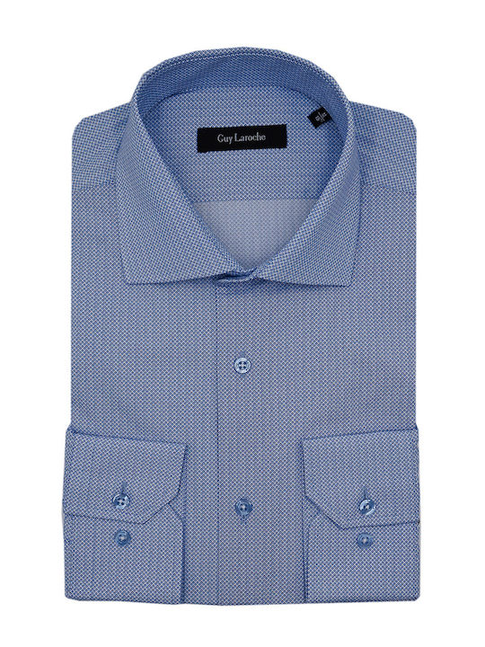 Long Sleeve Shirt in Regular Fit Blue