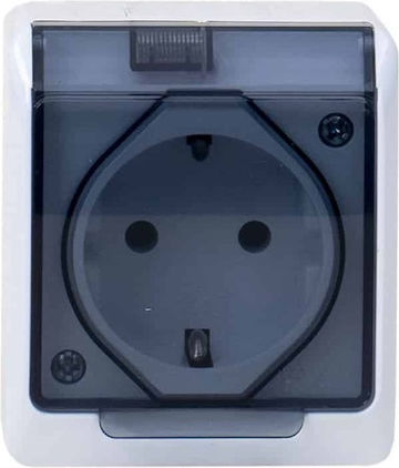 Einzeln Steckdose Wasserdicht Transparente