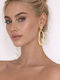 Eluna Earrings Hoops With Pearls