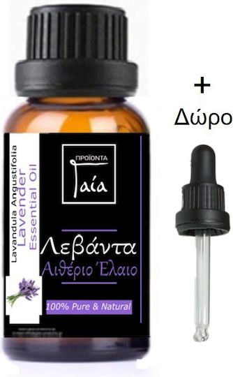 Gaia Products Αιθέριο Έλαιο Λεβάντα με Σταγονόμετρο 50ml