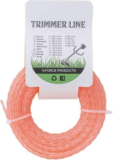 ZTS8353 Μεσινέζα Μήκους 15m και Πάχους 3mm