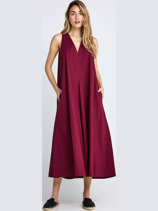 Funky Buddha Dress All Day Burgundy Funky Buddha Dress All Day Burgundy