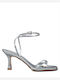 Damen Sandalen Silber