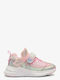Kids Sneakers With Lights Silver